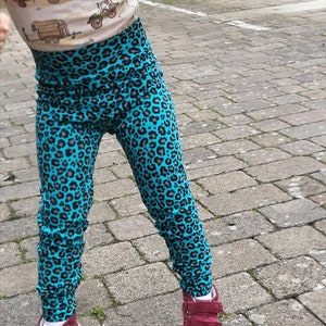 leopard print baby leggings