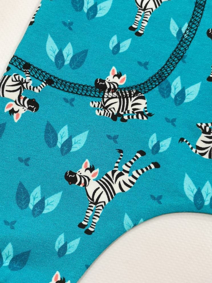 Baby harems Zebras Drop crotch pants Unisex baby clothes Etsy