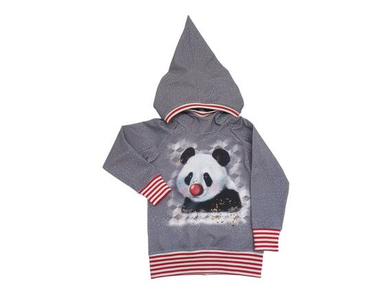 Panda hoodie for kids sales