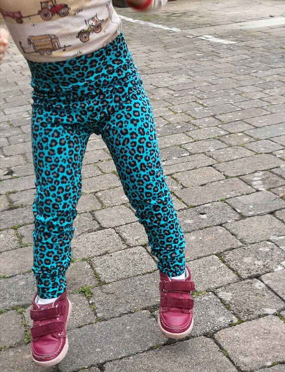 leopard print baby leggings