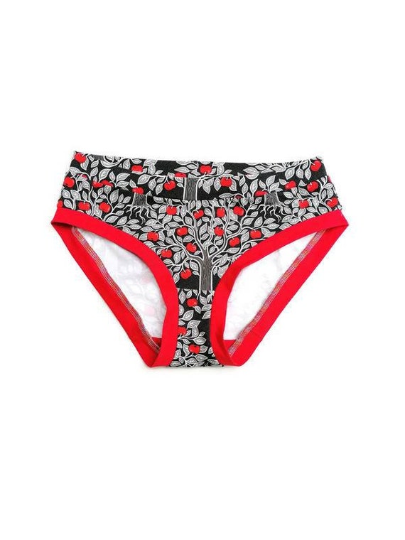 Buy Organic Womens Underwear, Choose Your Print, Low or High Rise Knickers,  Colourful Womens Pants, Funky Womens Undies, Comfy Briefs. Online in India  