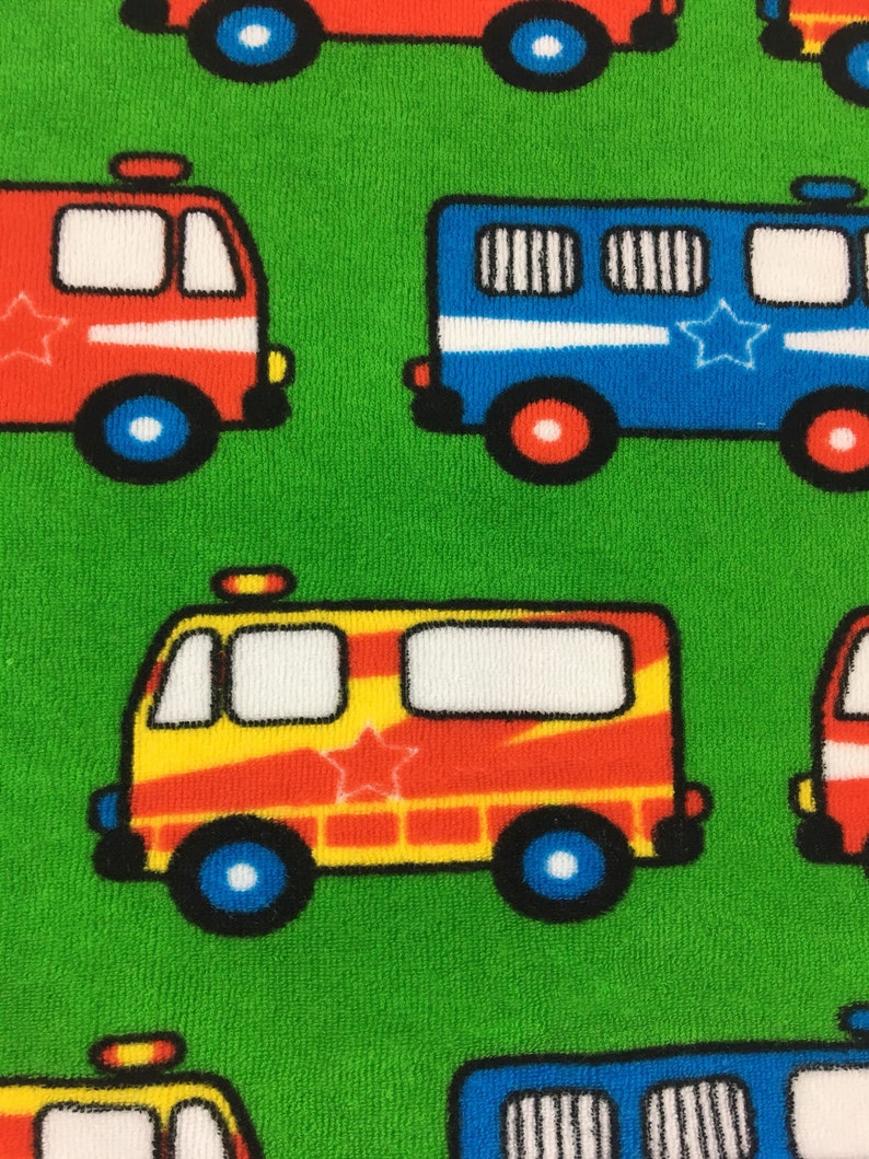 Organic baby vest, Emergency vehicles print, Toddler vest, Organic kids clothing, Organic pullover, Sweater, Unisex baby clothes, Kids vest image 3