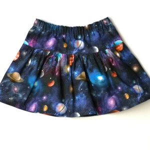 Planets Skirt Space Skirt Cotton Skirt Twirl Skirt Retro - Etsy UK