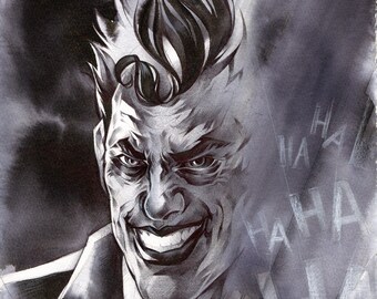 The Joker, original drawing / Original art