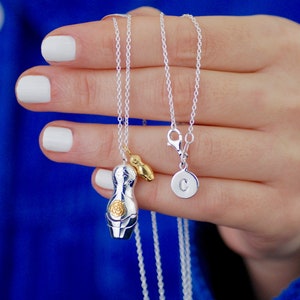 Personalised Babushka Necklace Mum and Baby Jewelry New Mother Gift Custom Necklace for Mum Keepsake Necklace image 1
