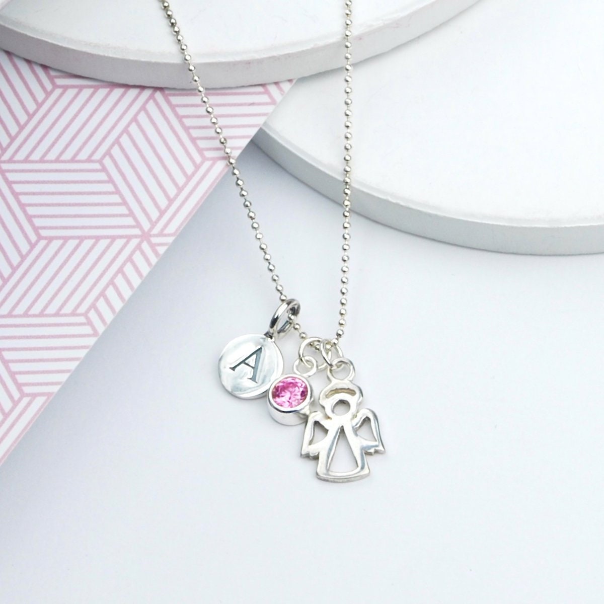 Kids angel best sale necklace