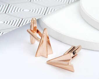 Gemelli A Forma Di Aeroplano Di Carta Piegato, Regalo Per Il Primo - Foto 3