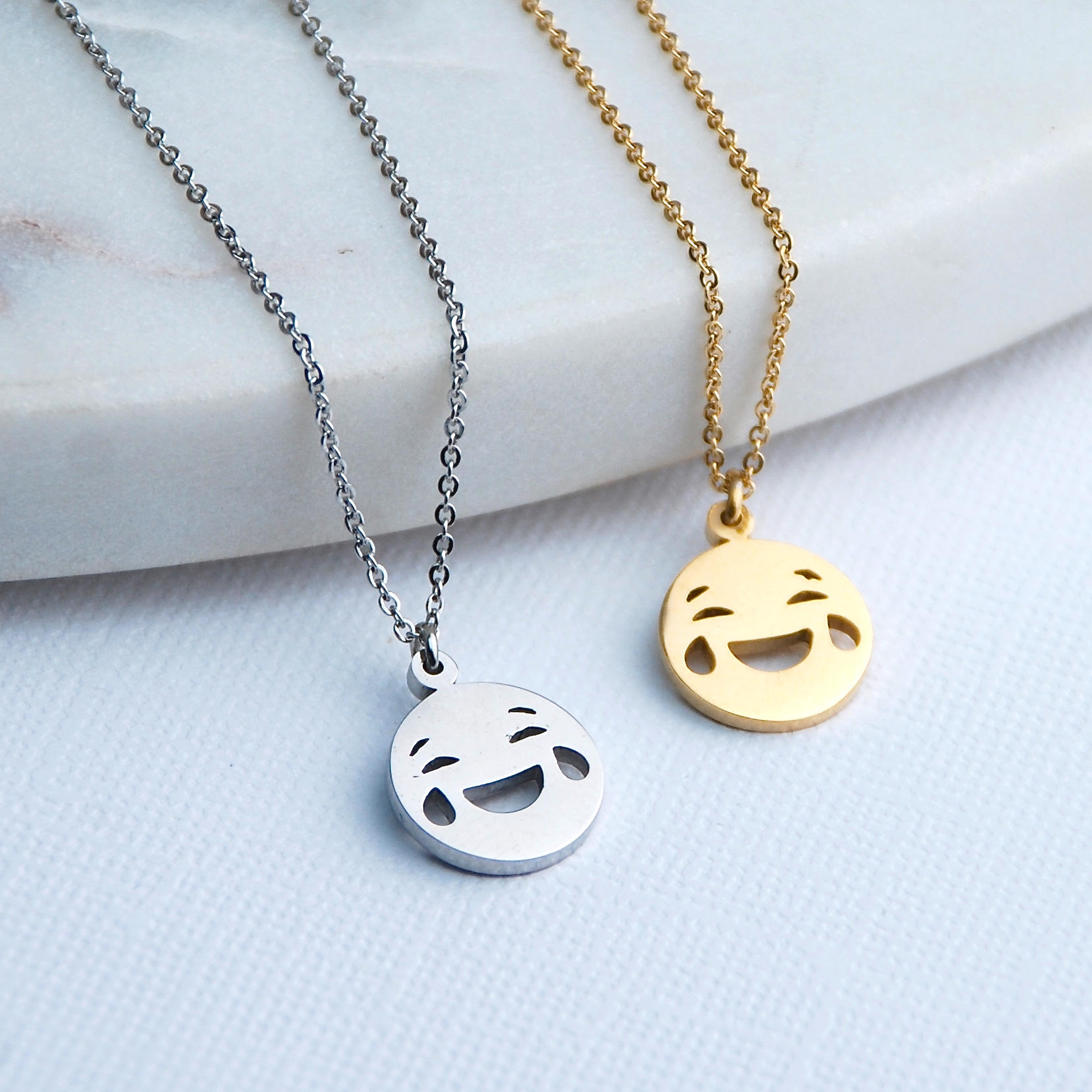 Personalised Emoji Necklace Emoji symbol pendant Emoji Etsy