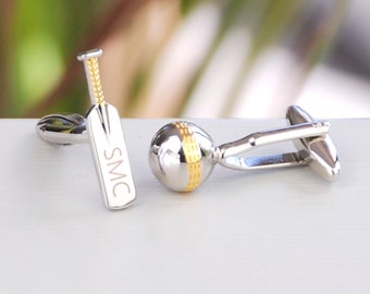 Batsman Cricketers Design Cricket Gift New Cufflinks Batsman Cricketers Design Cricket Gift New Cufflinks