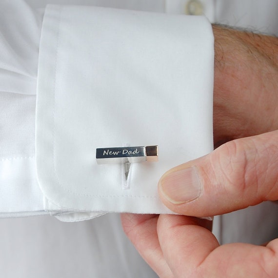 Personalised cufflinks for best sale daddy