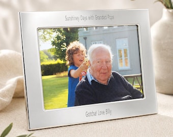 Tiffany & Co. Pewter Picture Frame, Valentine Gift, Unique