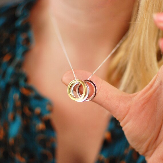 Personalised 30th Birthday Necklace for Her Eternity Necklace