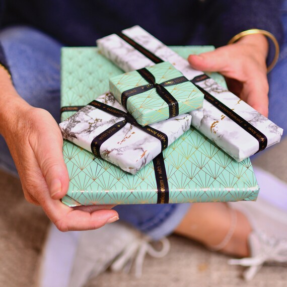 Caja De Gemelo Estuche Caja De Visualización De Gemelo De Gota De Gota Creativa De Diseño