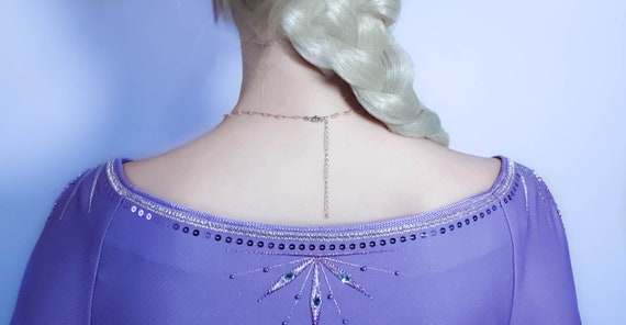 Disney Frozen Elsa Spinning Snowflake Necklace – Super Smalls