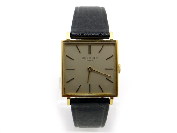 Patek philippe square face hot sale