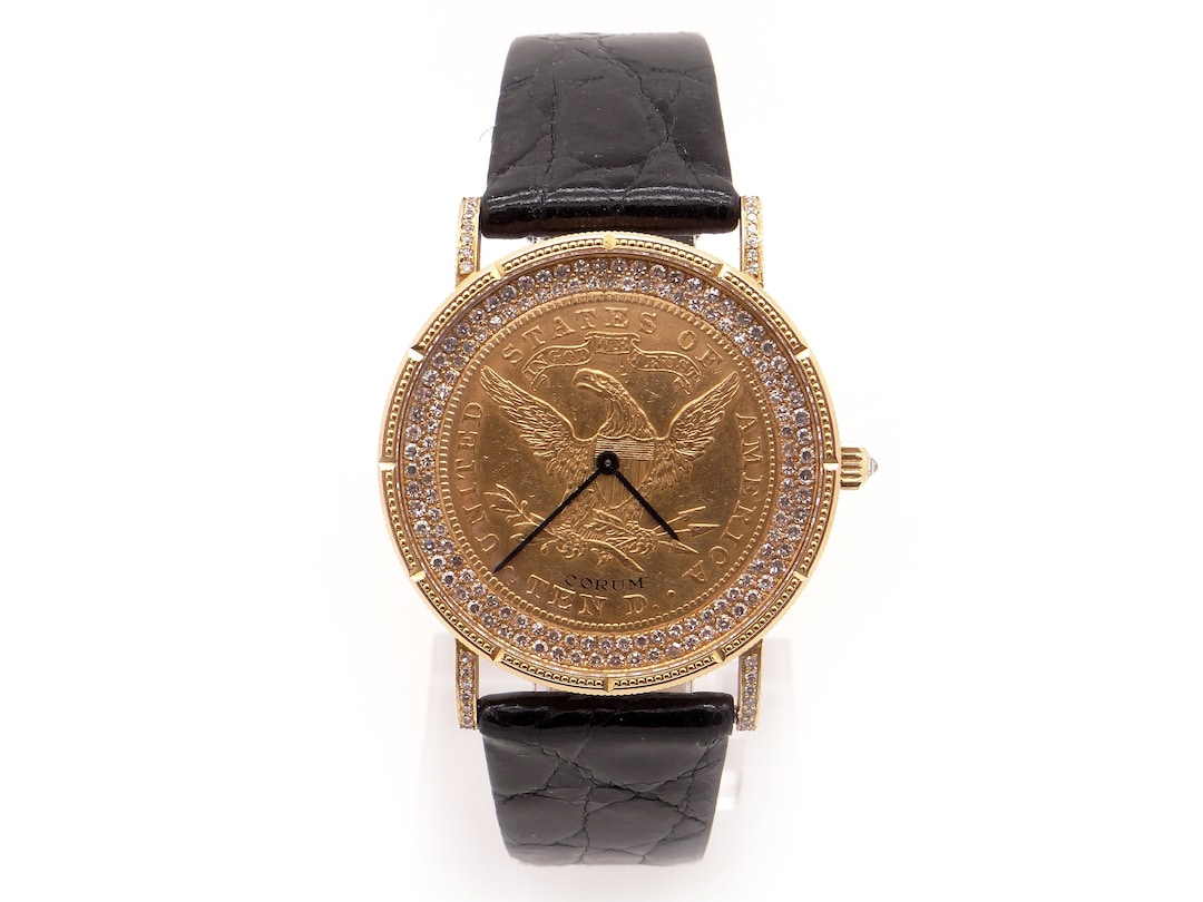 CORUM 置時計 稼働品　非売品レア CORUM 置時計 稼働品非売品レア