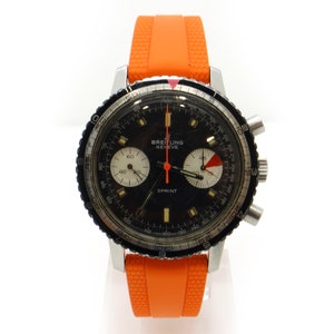 Vintage Stainless Steel Breitling Sprint Chronograph Manual Wind Watch 2010