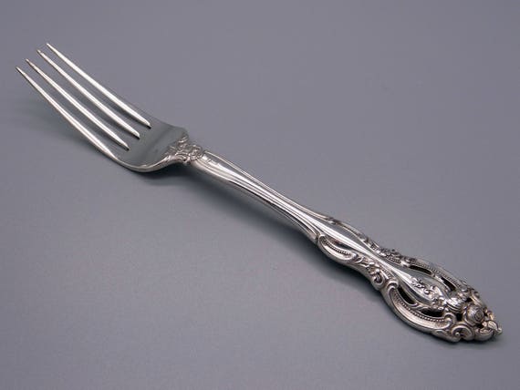 Gorham Sovereign Old Sterling Silver Salad Fork No Monograms s - 6 1//2 Inches