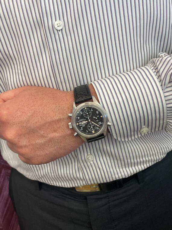 IWC Pilot Double Chronograph Spitfire Split Secon… - image 2