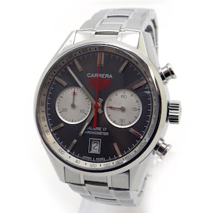 Tag Heuer Carrera Calibre 17 Stainless Chronograph Automatic Date Watch CV5110