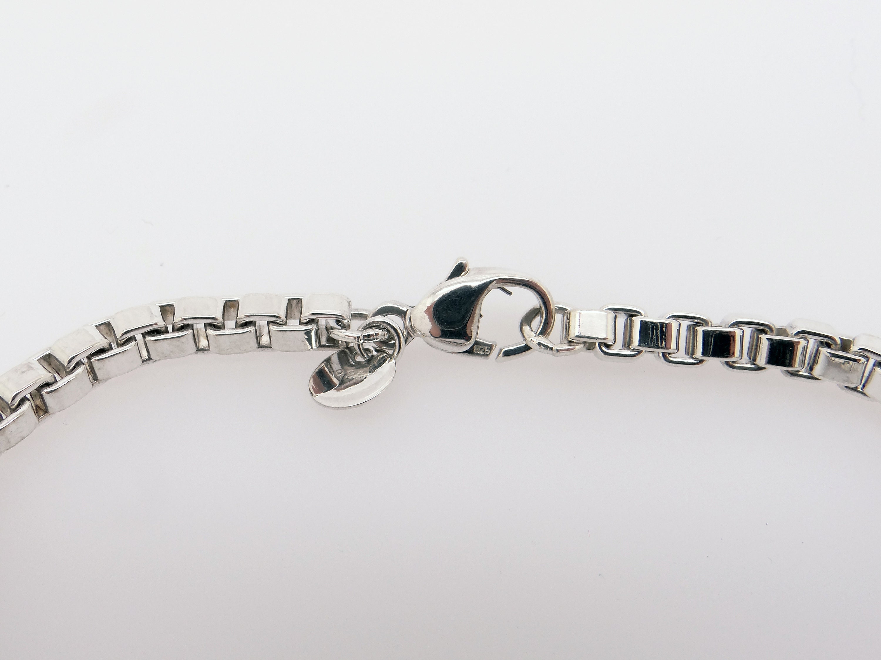 Tiffany and Co Venetian Link Bracelet Silver Silver Sterling S – Luxe  Collective