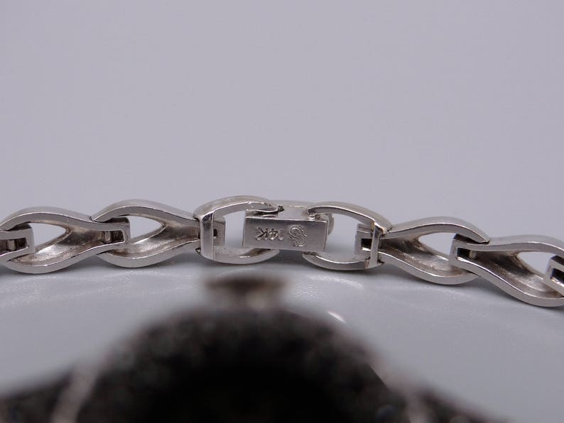Art Deco Platinum 1.75ct Diamond Hamilton Manual Bracelet | Etsy