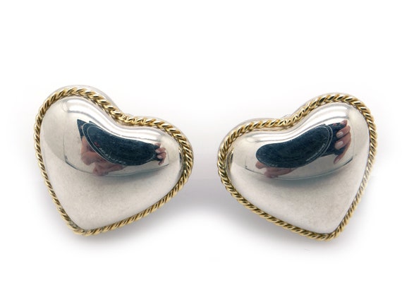 Love heart deals tiffany earrings