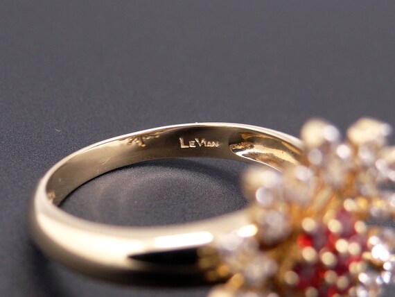 Striking LeVian 14k Yellow Gold 1ct Natural Fire … - image 10