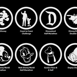 RunDisney Decals - Updated with new races!