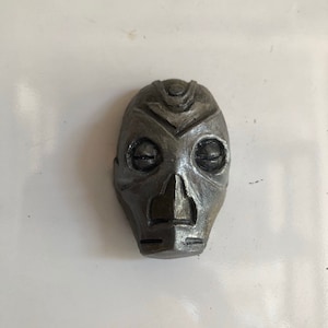 Dragon Priest mini mask magnet inspired by Elder Scrolls: Skyrim
