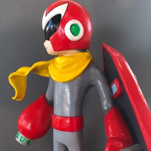 Protoman Figure Inspired by Mega Man Series - Etsy