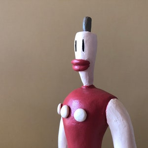 Klaymen Figure Inspired by The Neverhood