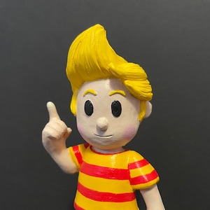 Lucas Fanmade Figure Inspired by the Mother/Earthbound Series