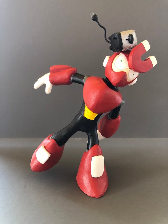 Wily's Worst: Magnet Man Inspired by the Mega Man Series - Etsy
