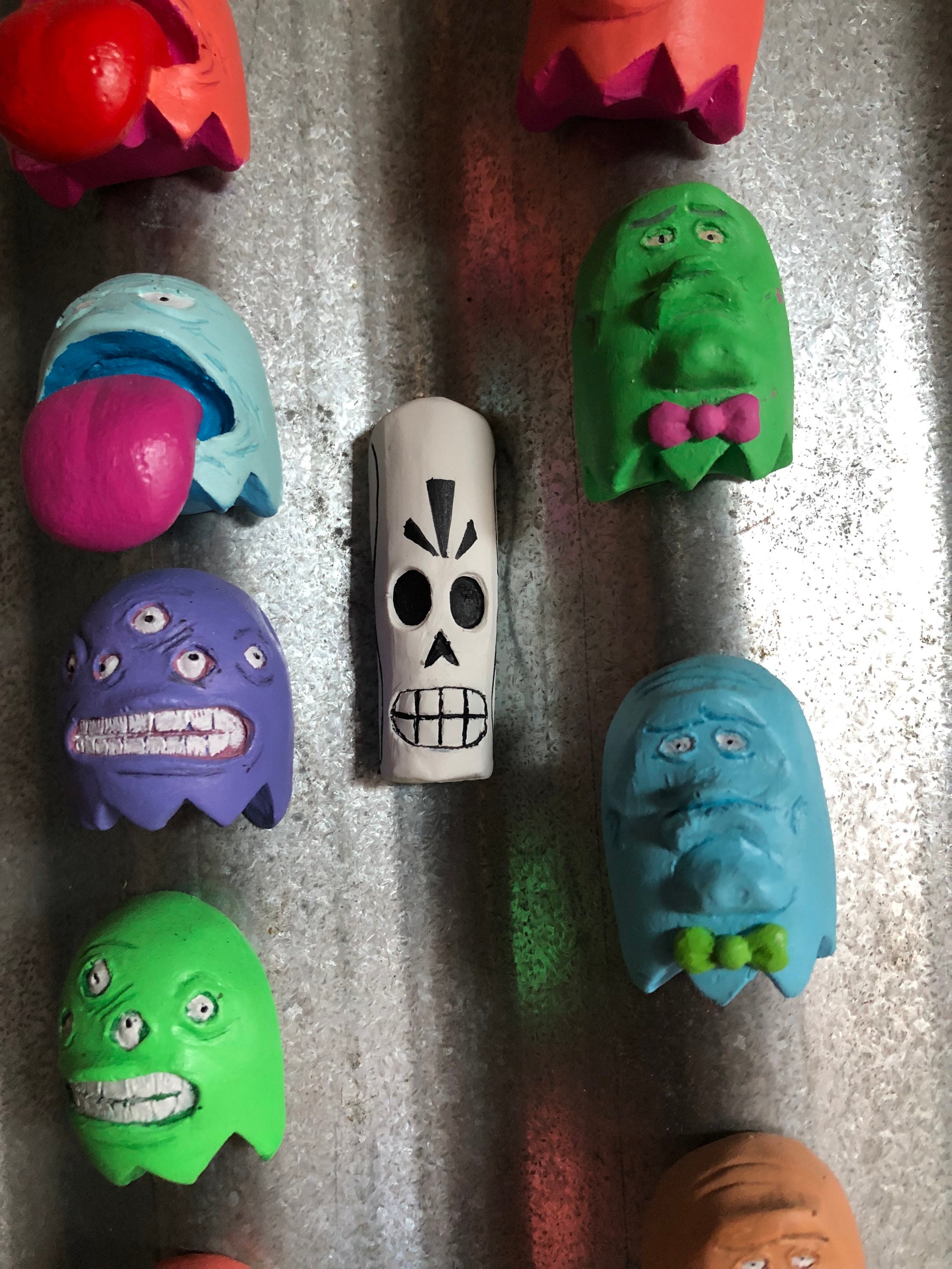 Manny Calavera Fanmade Mini Magnet Inspired by Grim Fandango - Etsy