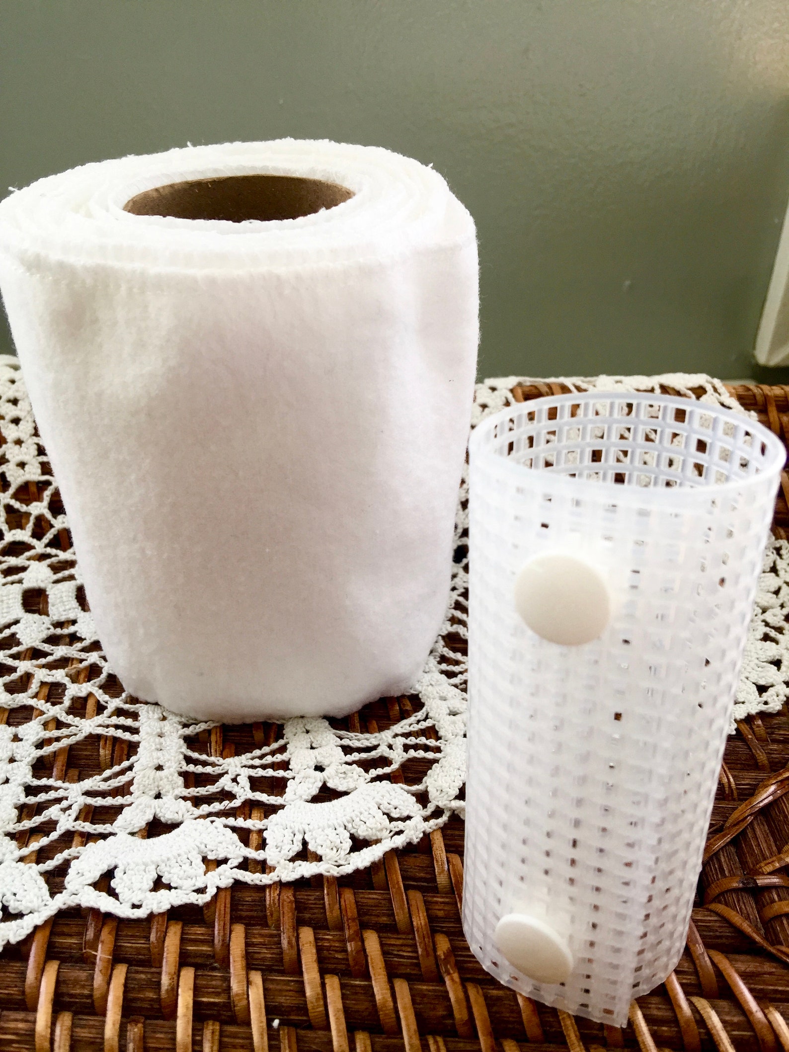 Toilet Paper Tube-reusable Vinyl Snap Tube-roll Holder for | Etsy