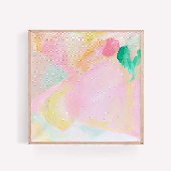 Pastel Abstract Art Etsy