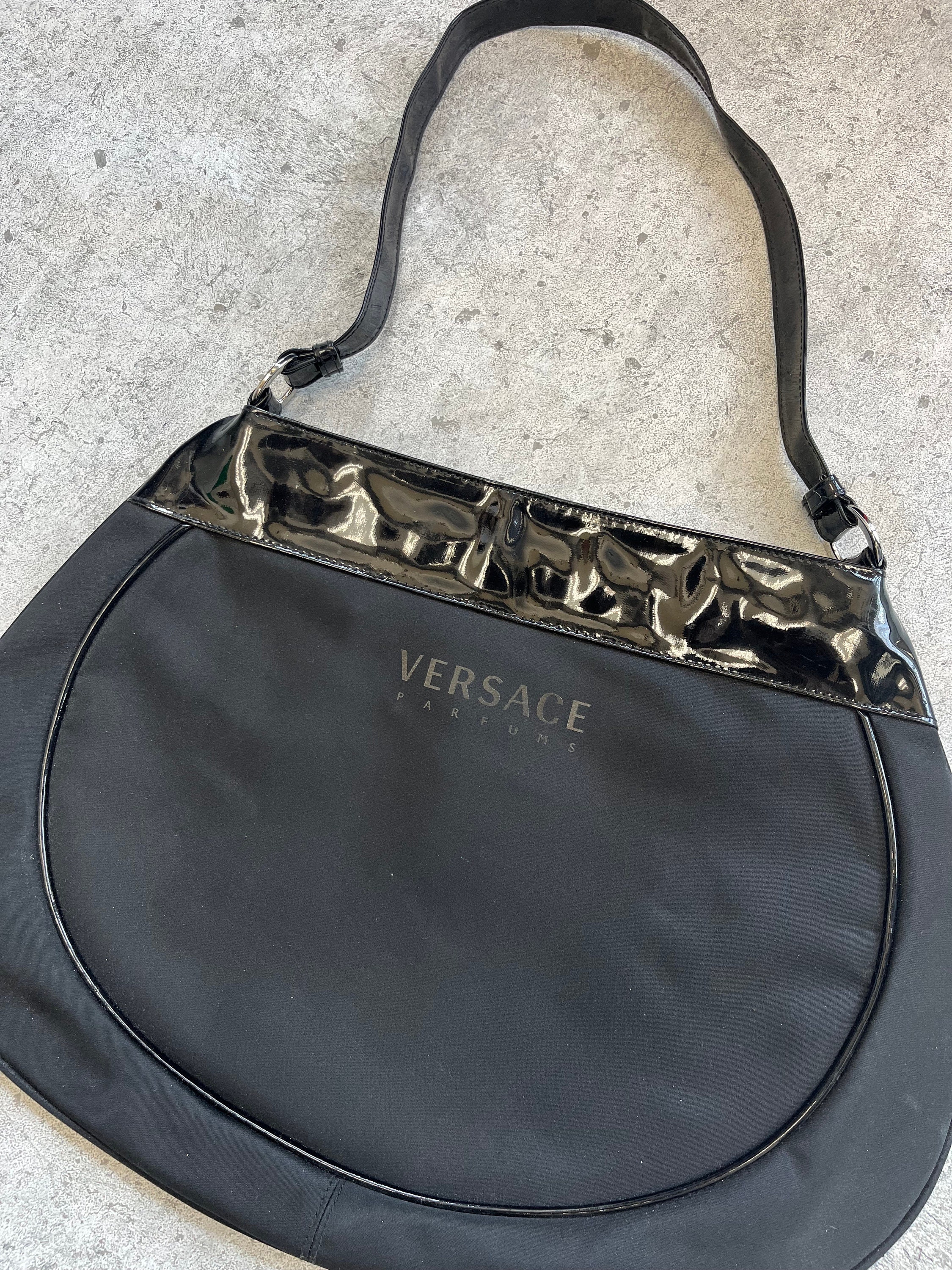 Rare Vintage 90's GIANNI VERSACE Bag at Rice and Beans Vintage