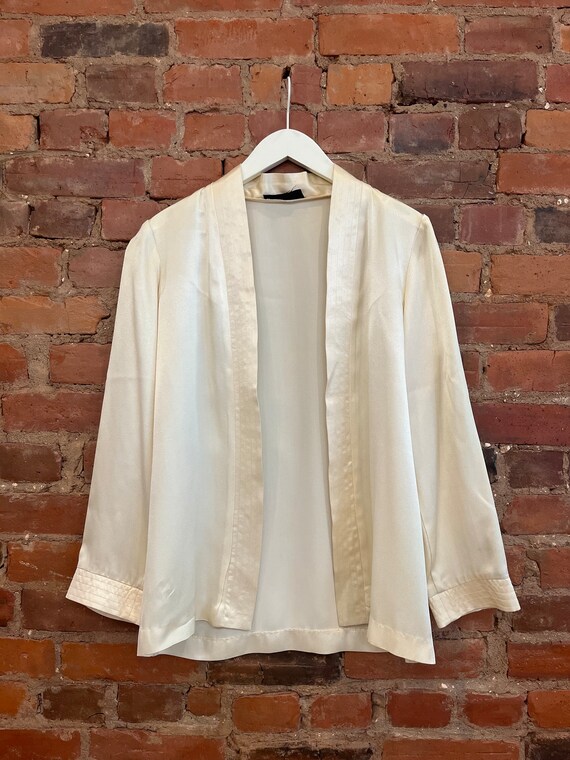 Vintage 70s Cream Jumpsuit & Jacket, Size 6 // Ro… - image 4