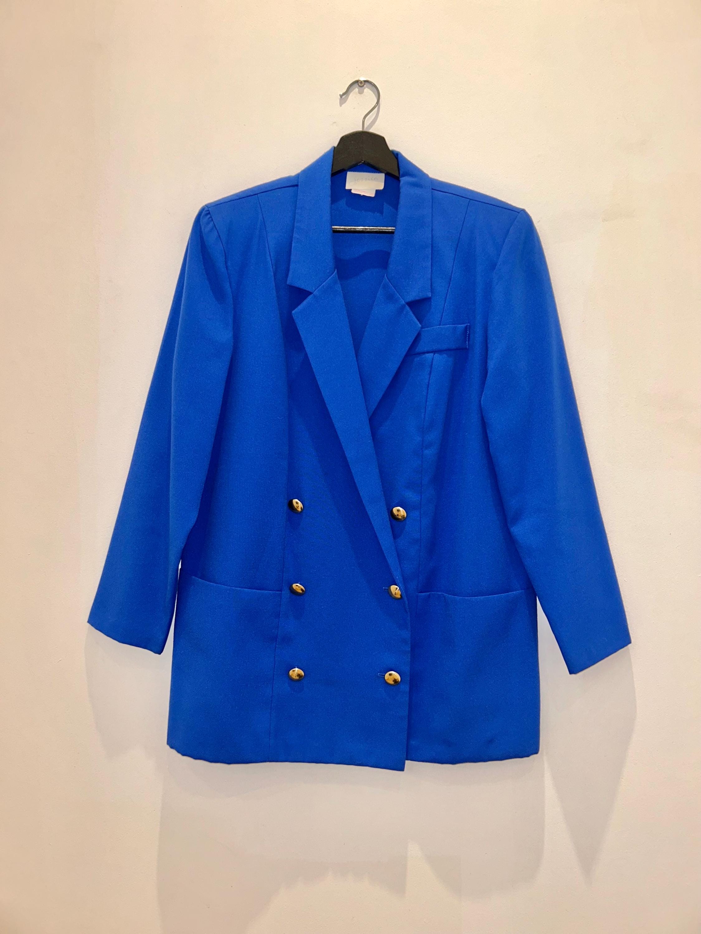 Metallic Blue Blazer Canada