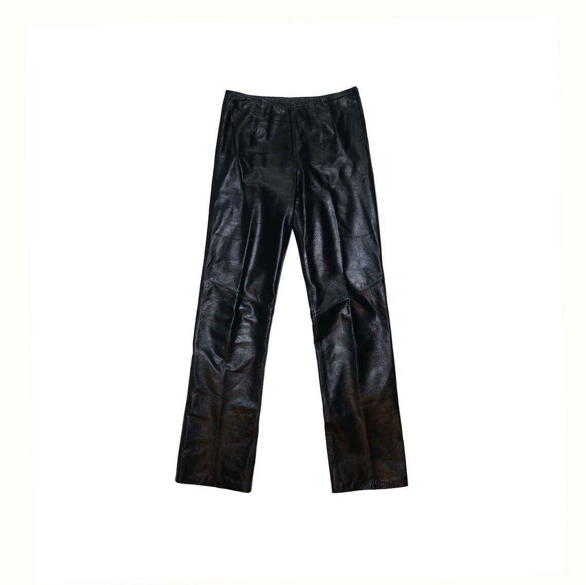 Vintage Danier Leather Pants Size 8 // Y2K Straight Leg - Etsy