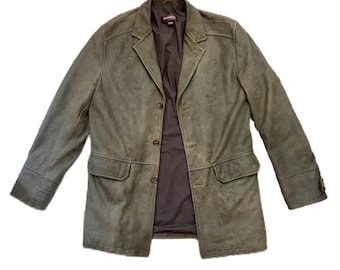 Vintage Wilsons Leather Jacket M 90s M.julian Lined Brown - Etsy