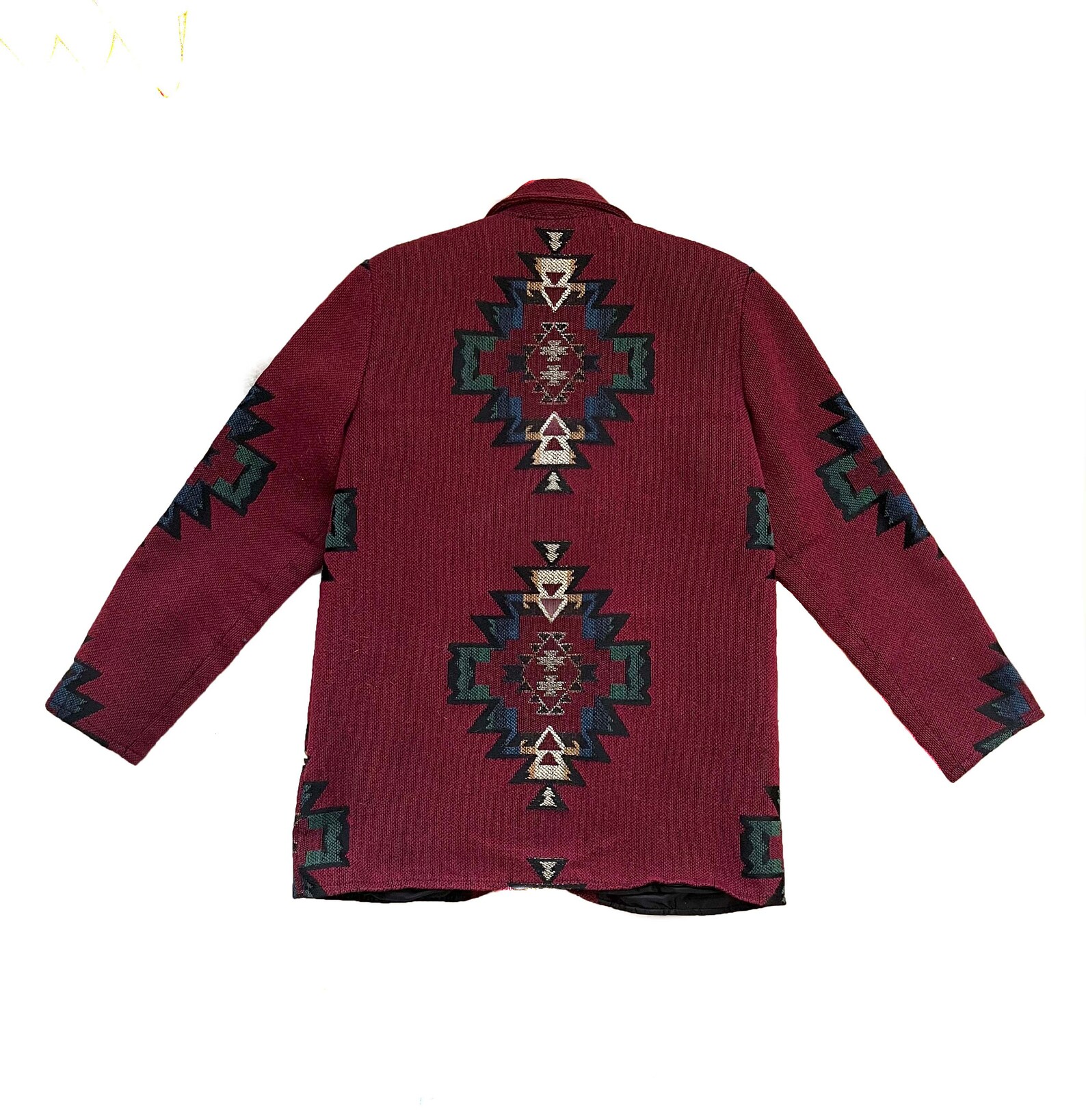 Vintage 90s Aztec Pattern Blazer With Matching Bag, Size Medium ...