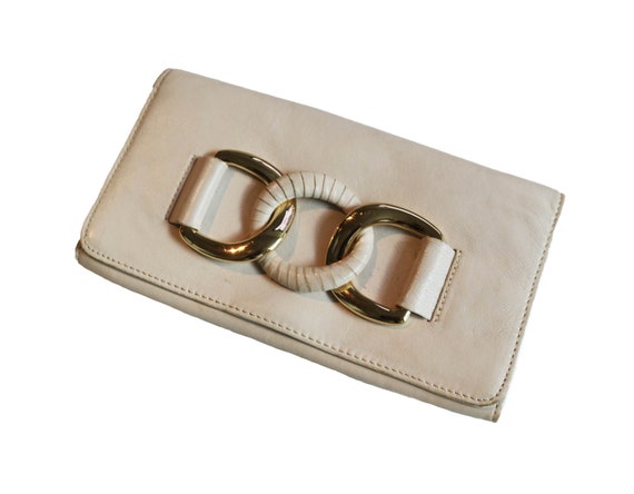 Michael kors nude clutch hot sale
