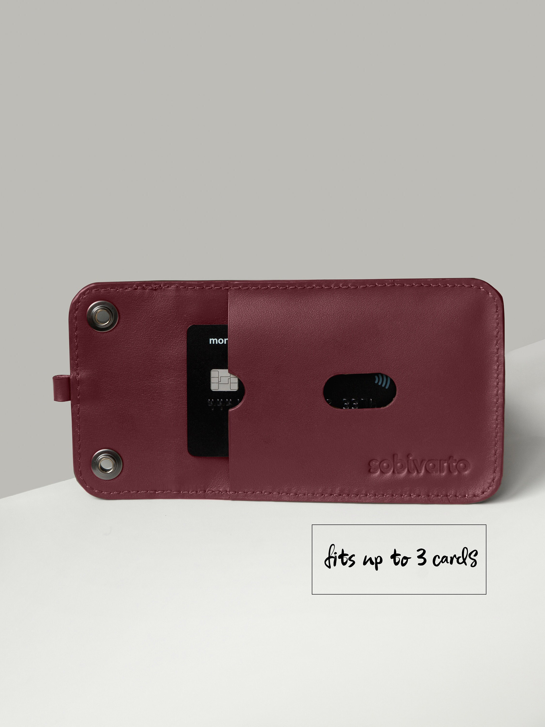 Cell phone crossbody bag 3in1 leather iphone case card Etsy