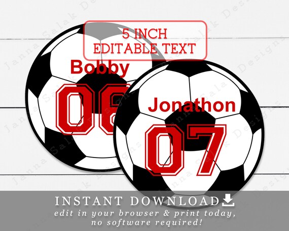 5\ graphic about Soccer Ball Template Printable identified as 5\