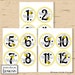 Bee Month Stickers INSTANT DOWNLOAD PRINTABLE Pdf Diy - Baby Girl Milestone Growth Monthly Baby ...