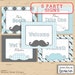 Little Man Birthday PRINTABLE Party Package Decorations Blue and Grey ...