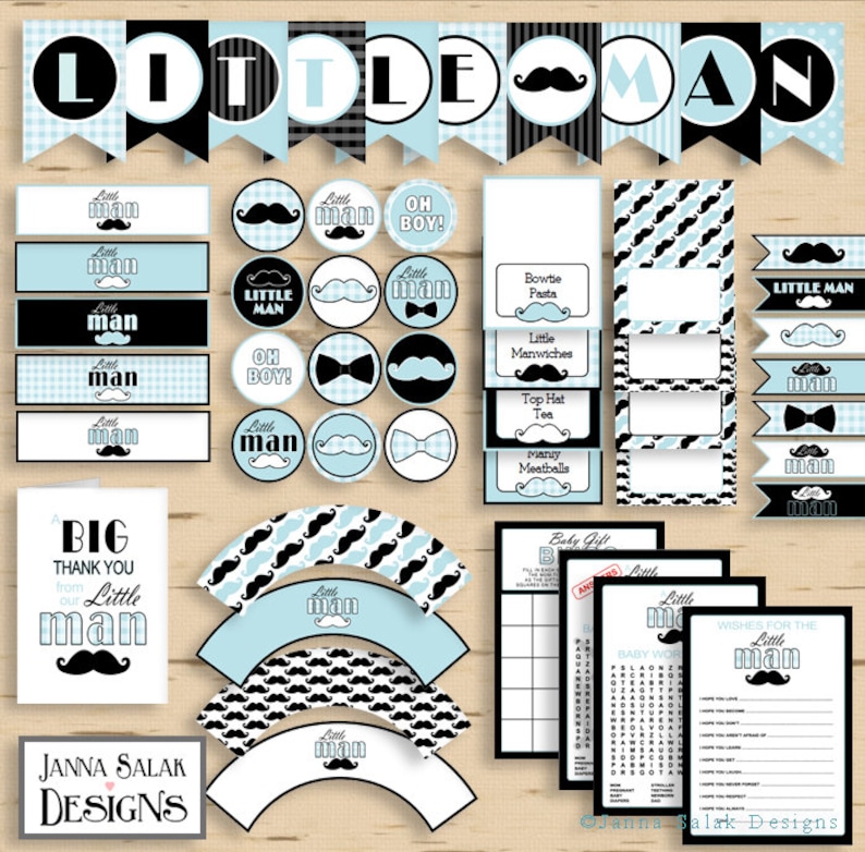 Minimal Person Little one Shower PRINTABLE Bash Deal Blue and Black Do-it-yourself Instantaneous Obtain Pdf image relating to Mam Printable Coupon identify Small Gentleman Kid Shower PRINTABLE Bash Offer Blue and Black Do it yourself Fast Down load Pdf
