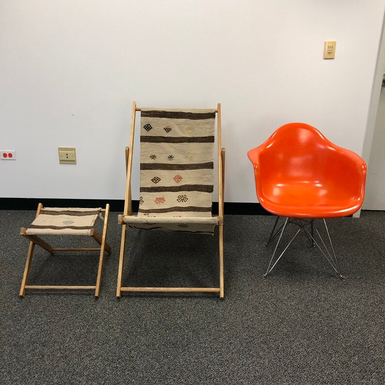 Handmade Wood Folding Deck Chair Etsy